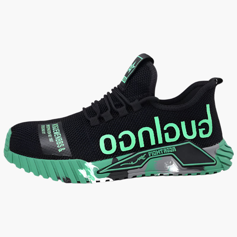 Chaussures de sécurité homme style sportif pour travail et aventure