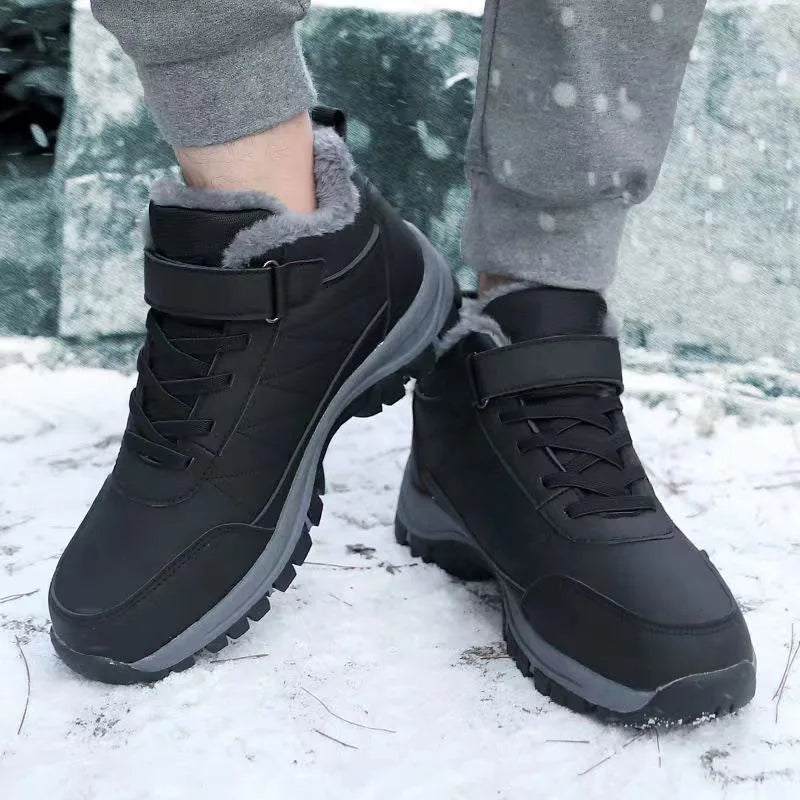 Guy – Baskets Hautes Chaudes d'Hiver pour Hommes
