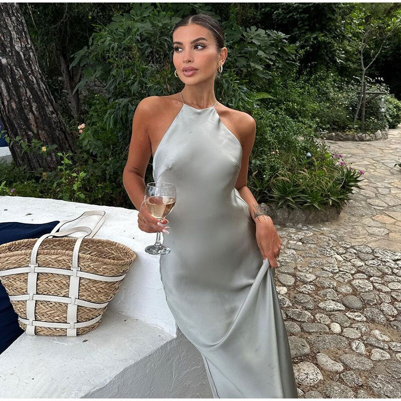 Rose – Robe Maxi Élégante