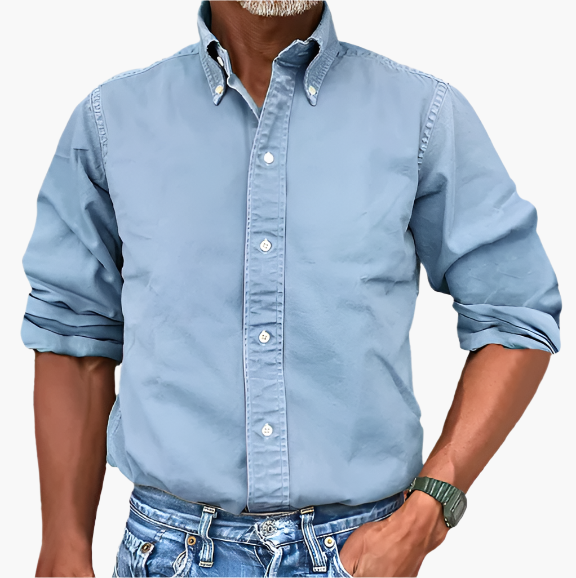 Chemise classique homme style décontracté et élégant – Idéale pour toutes occasions