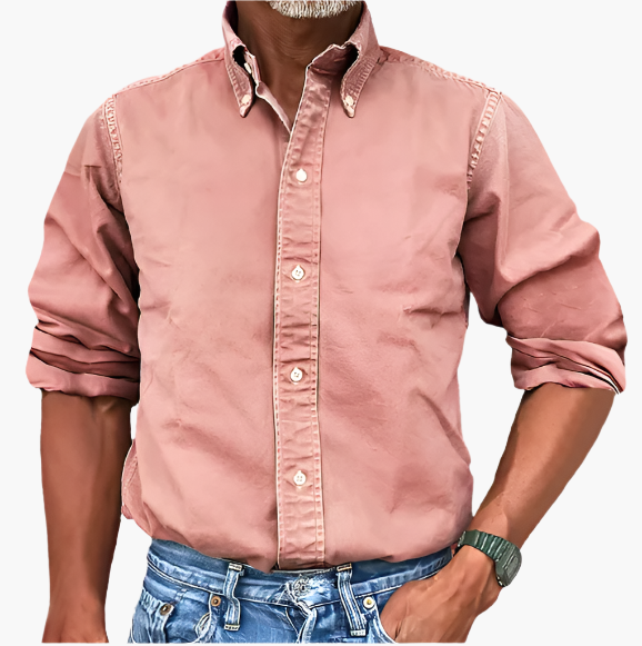Chemise classique homme style décontracté et élégant – Idéale pour toutes occasions