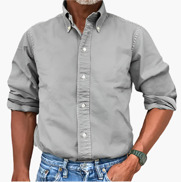 Chemise classique homme style décontracté et élégant – Idéale pour toutes occasions