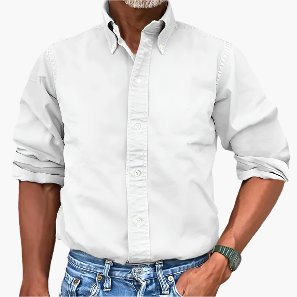 Chemise classique homme style décontracté et élégant – Idéale pour toutes occasions
