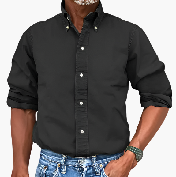 Chemise classique homme style décontracté et élégant – Idéale pour toutes occasions