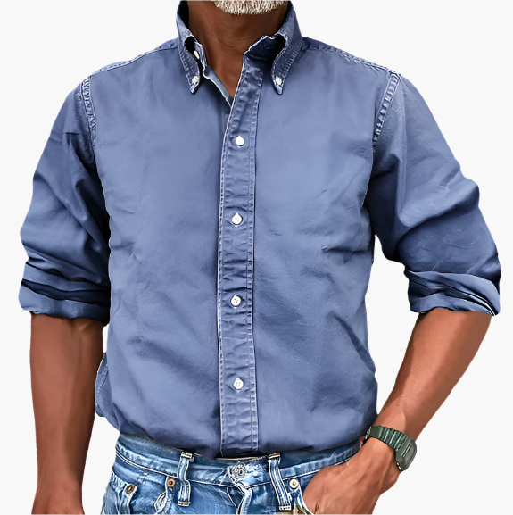 Chemise classique homme style décontracté et élégant – Idéale pour toutes occasions
