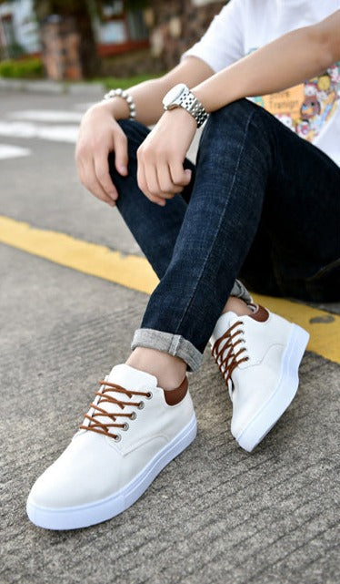 Sneakers décontractées homme style urbain polyvalent pour toutes occasions