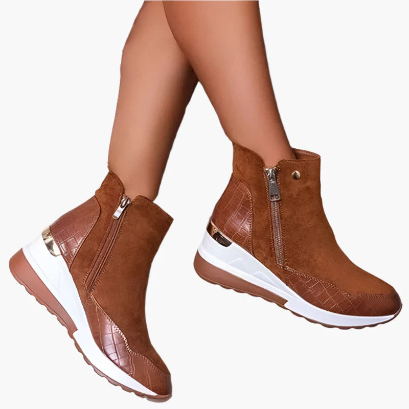 Bottes d'hiver orthopédiques pour femme – Style moderne et confort pour la marche quotidienne