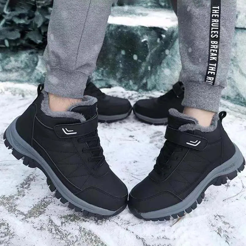 Guy – Baskets Hautes Chaudes d'Hiver pour Hommes
