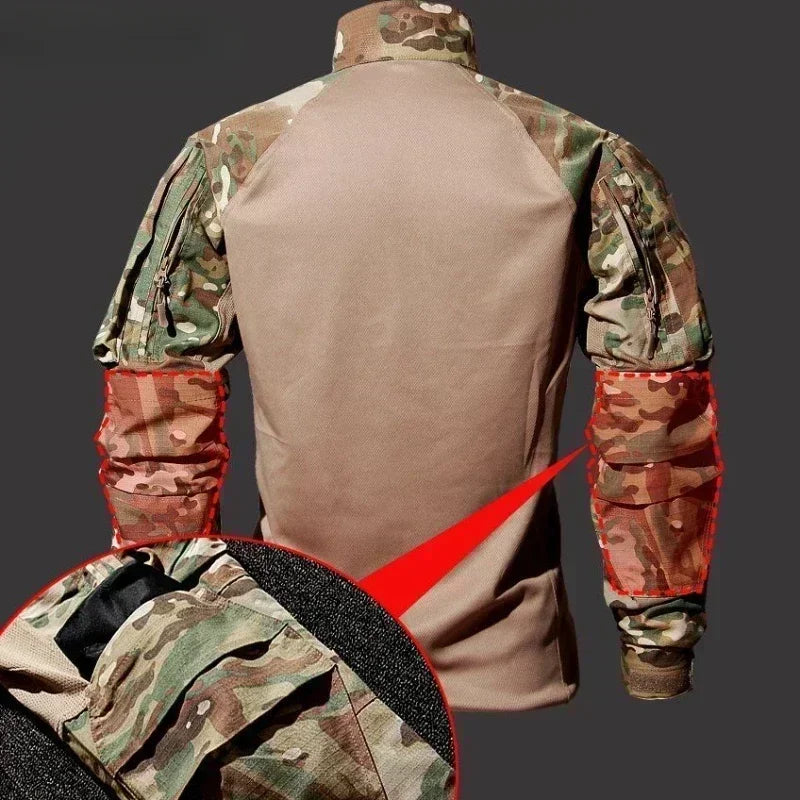 Derek – Ensemble Camo Tactique pour Hommes