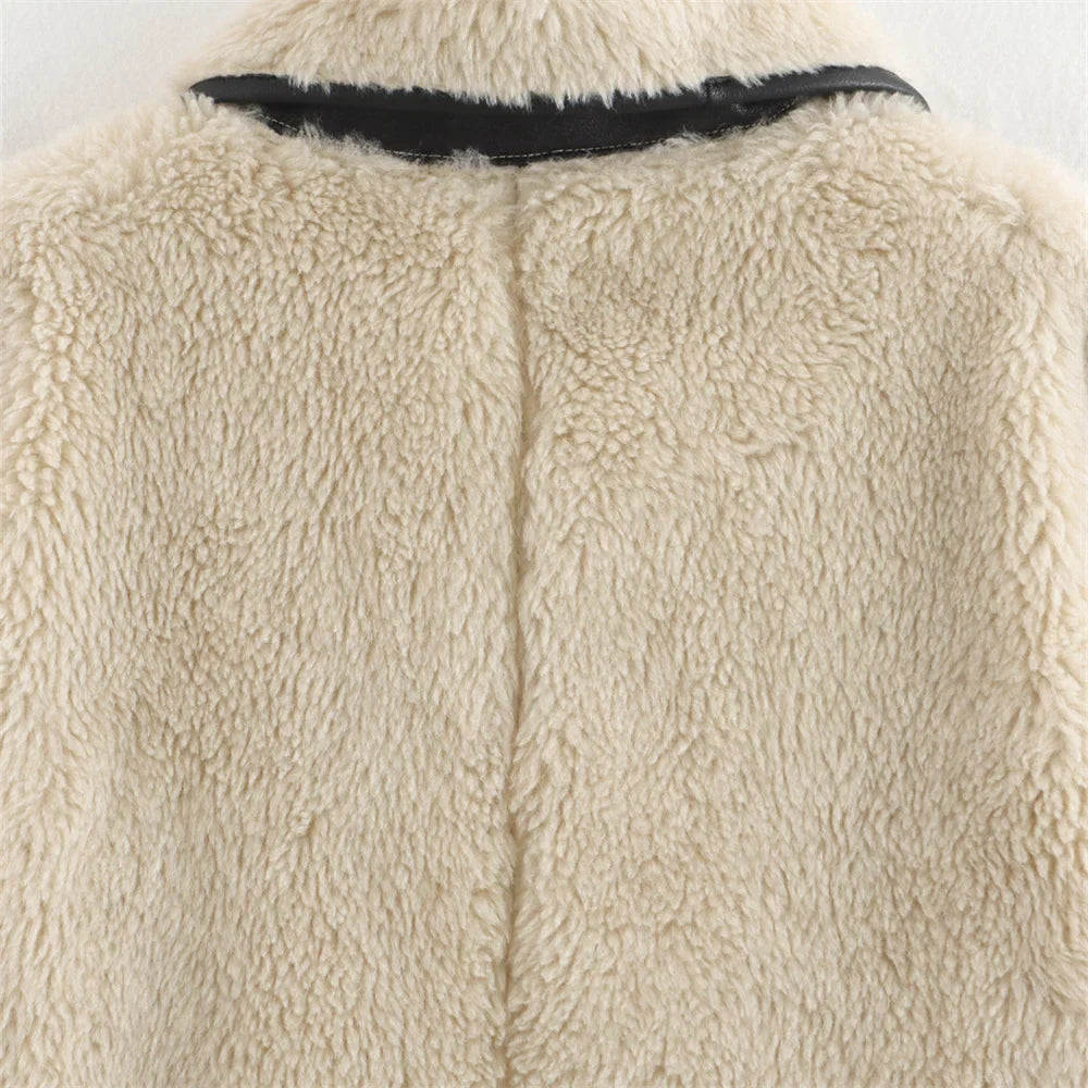 Veste d'hiver femme style décontracté chic pour temps froid