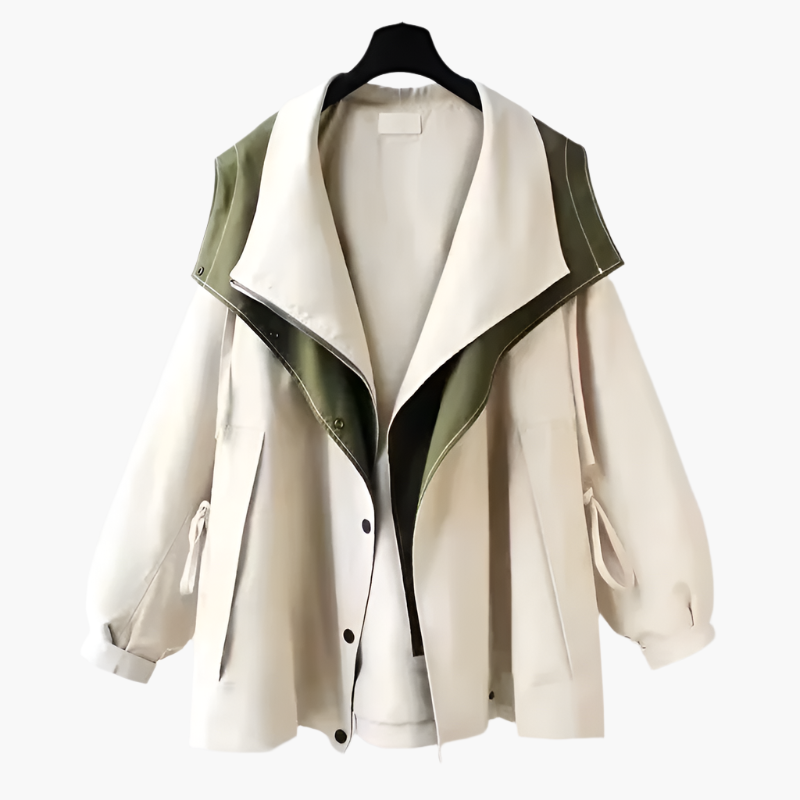 Veste oversize coupe-vent femme style urbain polyvalent
