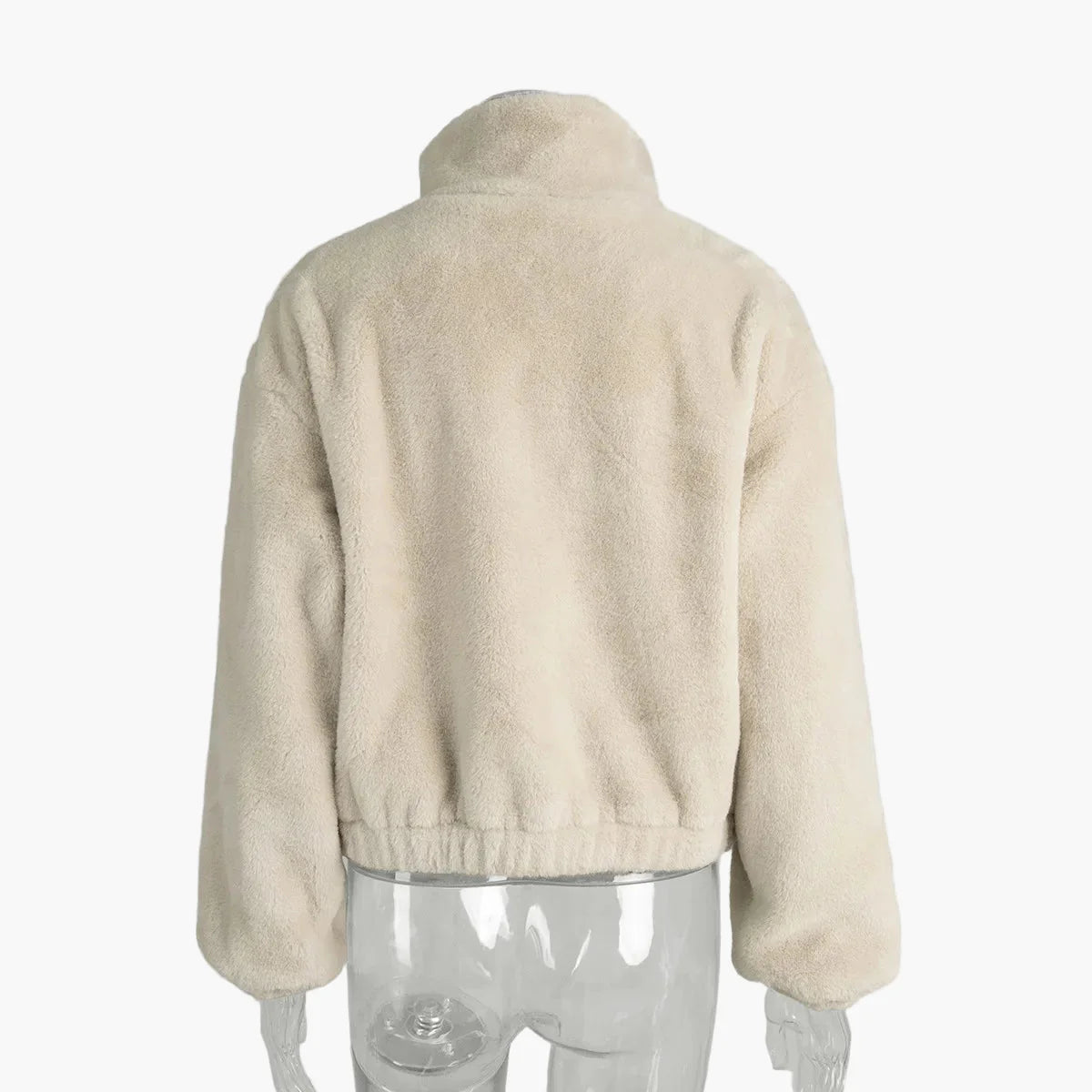 Veste femme élégante style urbain coupe oversize pour l'hiver