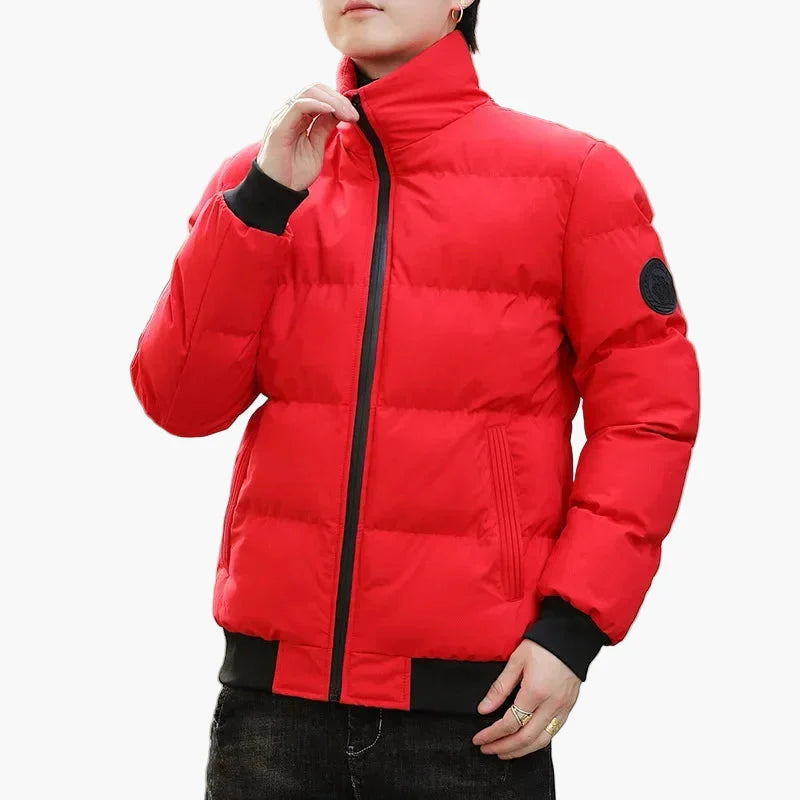 Doudoune Homme Élégante Style Urbain – Veste Matelassée Mode Hiver