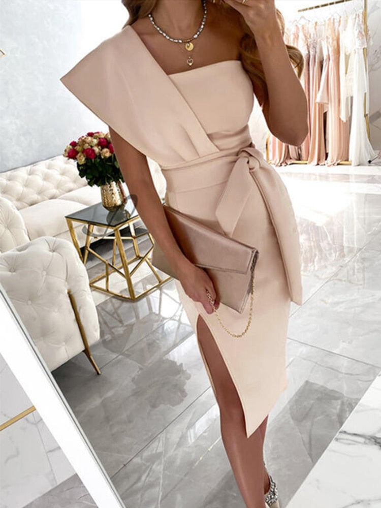 Alice – Robe de soirée asymétrique pour femme