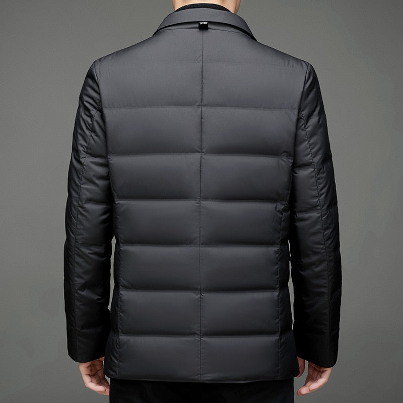 Blazer matelassé homme élégant style business et décontracté