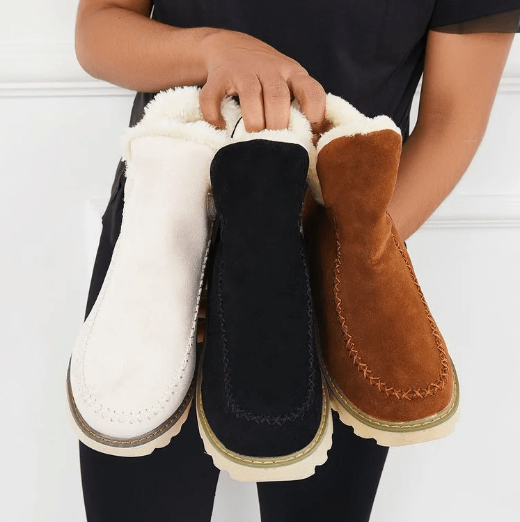 Bottes d'hiver femme style moderne confort chaud pour usage quotidien