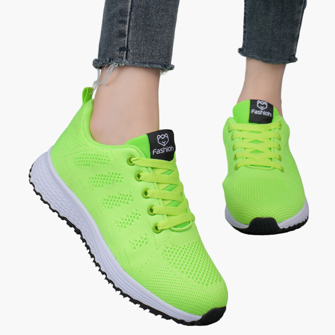 Baskets de sport femme confort pour marche et fitness style décontracté