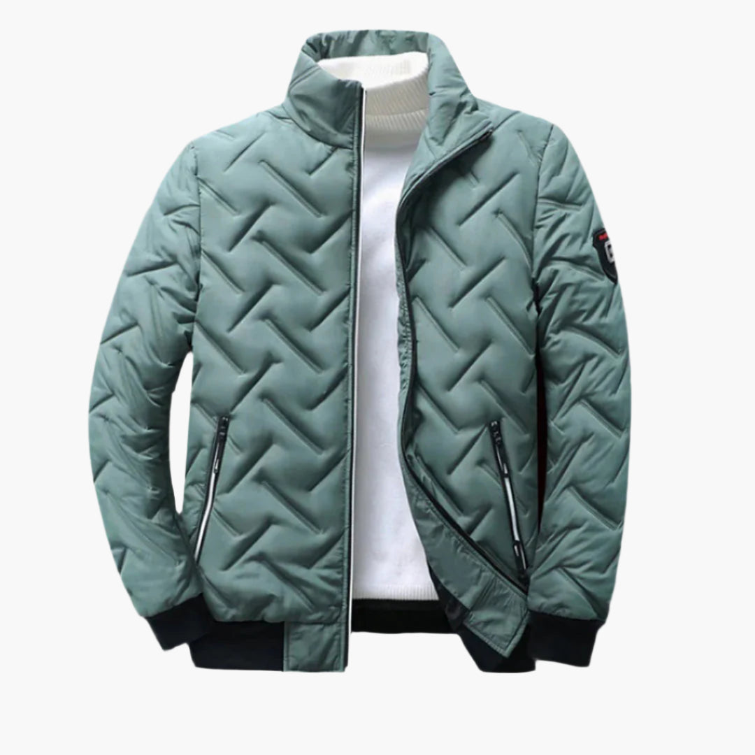 Veste matelassée homme style urbain élégante hiver – idéale pour sorties et travail