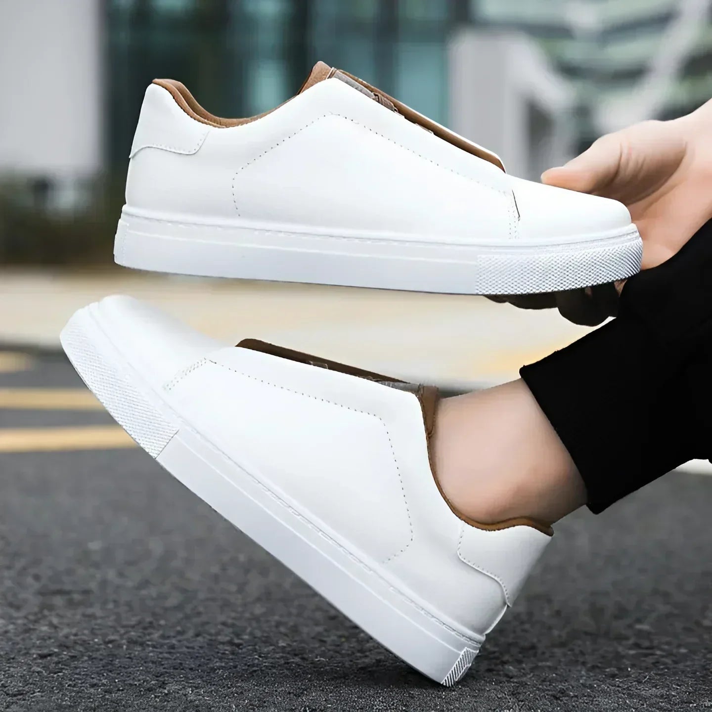 Chaussures basses homme élégantes et confortables – Style classique pour toutes occasions