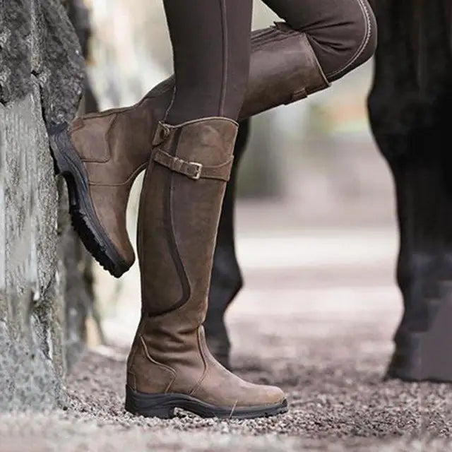 Amanda – Bottes d'équitation hauteur genou pour femmes