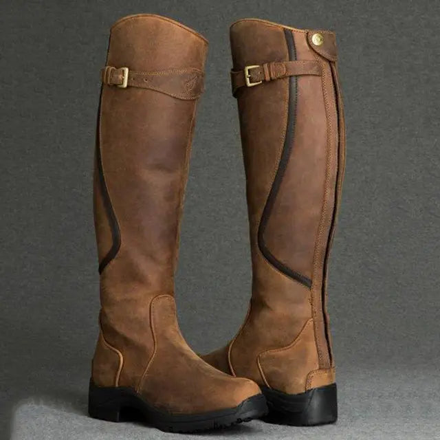 Amanda – Bottes d'équitation hauteur genou pour femmes