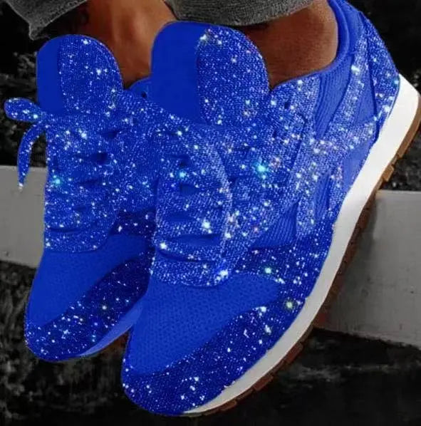 Alison – Chaussures Casuales Étincelantes avec Paillettes