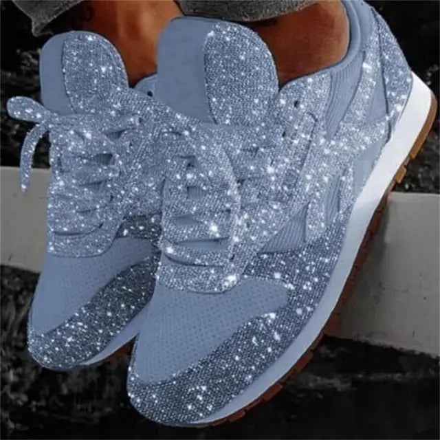 Alison – Chaussures Casuales Étincelantes avec Paillettes