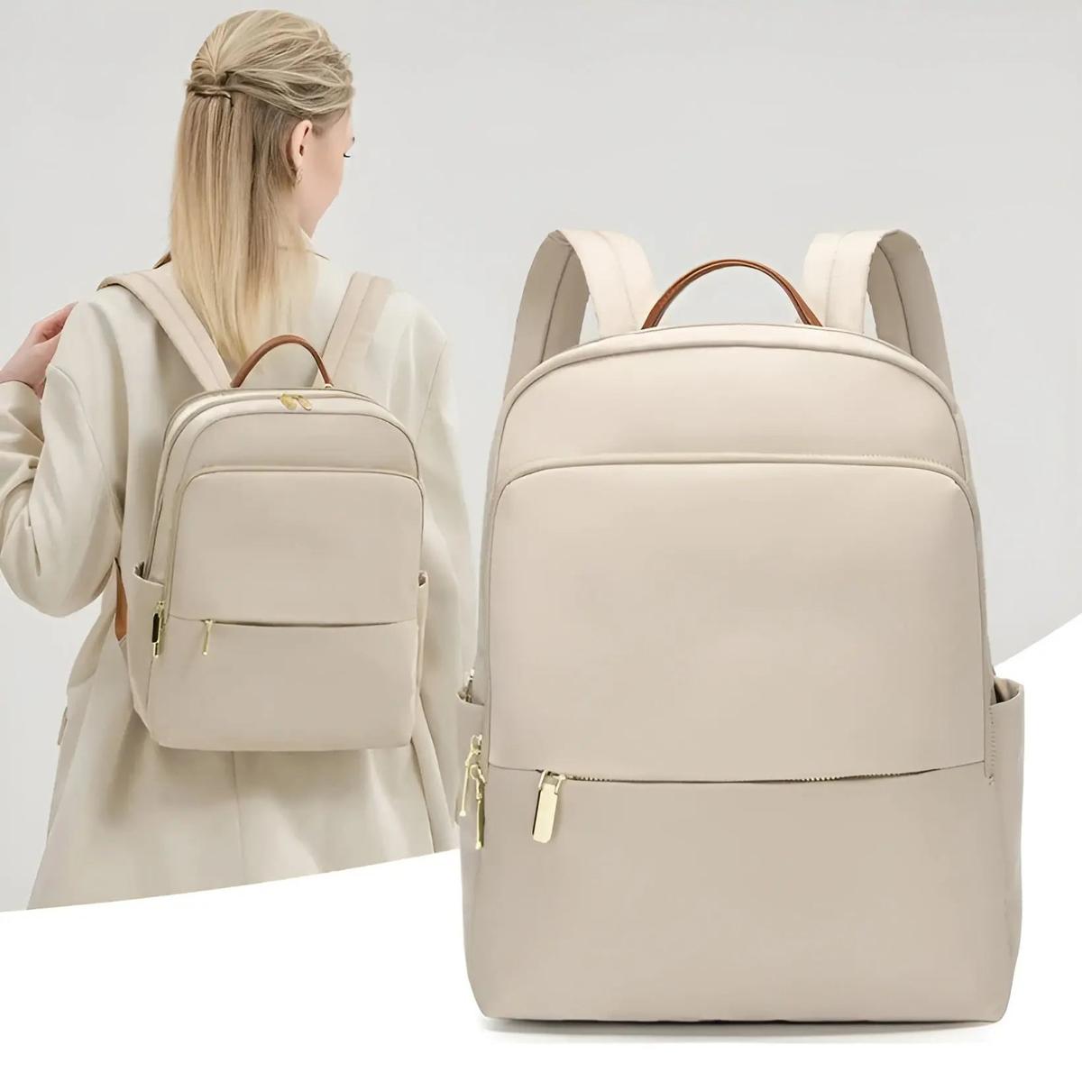 Sac à dos femme élégant et fonctionnel pour travail et voyages