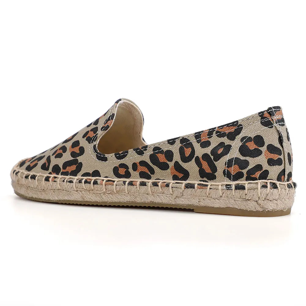 Espadrilles Femmes Loafers Léopard