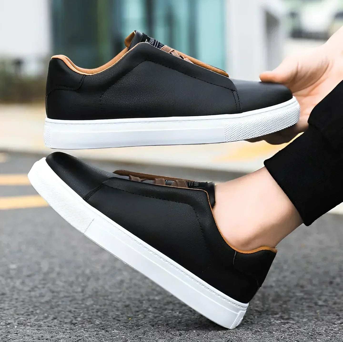 Chaussures basses homme élégantes et confortables – Style classique pour toutes occasions