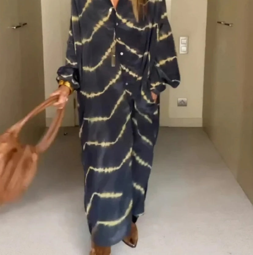 Heather – Robe Longue Cardigan d'Été en Style Rétro