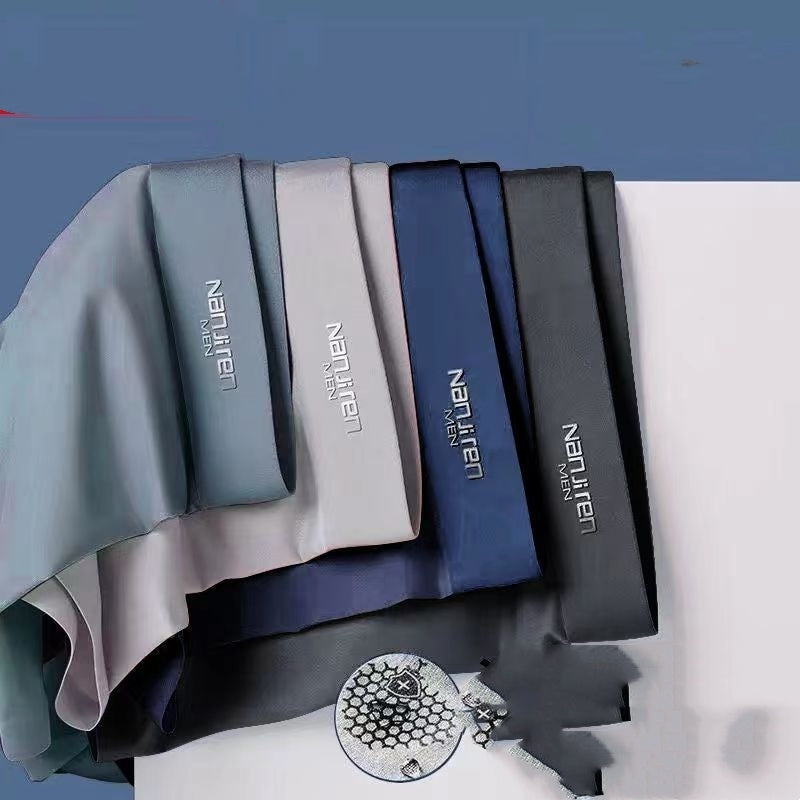 Ian – Sous-vêtements en soie glacée d'été pour hommes en graphène respirant