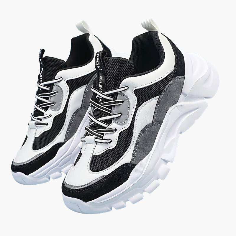 Sneakers da donna autunnali con suola spessa