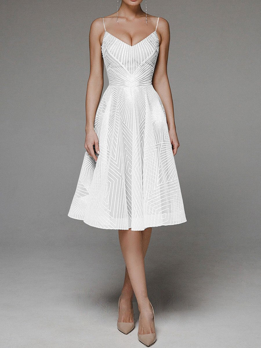Laura – Robe D'été Sans Manches Brodée