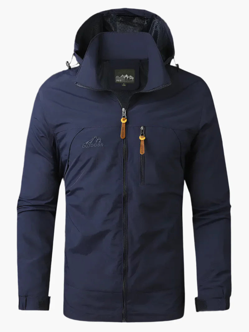 Veste Outdoor Homme Imperméable et Coupe-Vent – Idéale pour la Randonnée et les Activités Extérieures