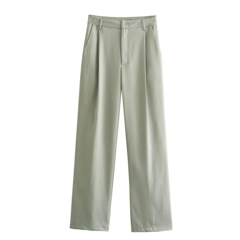 Jane – Costume Élégant avec Pantalon Droit