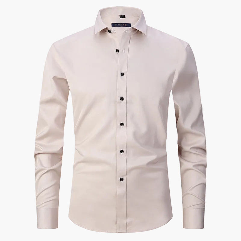 Chemise slim élégante pour homme - Style polyvalent pour affaires et loisirs