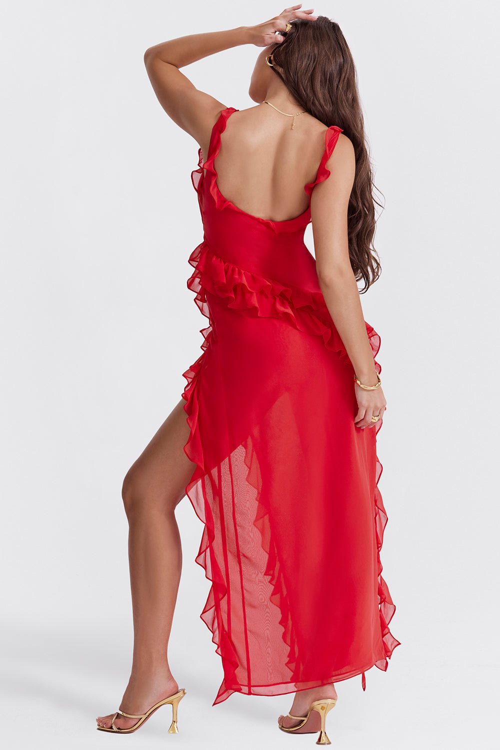 Andrea™ - Robe Longue à Volants