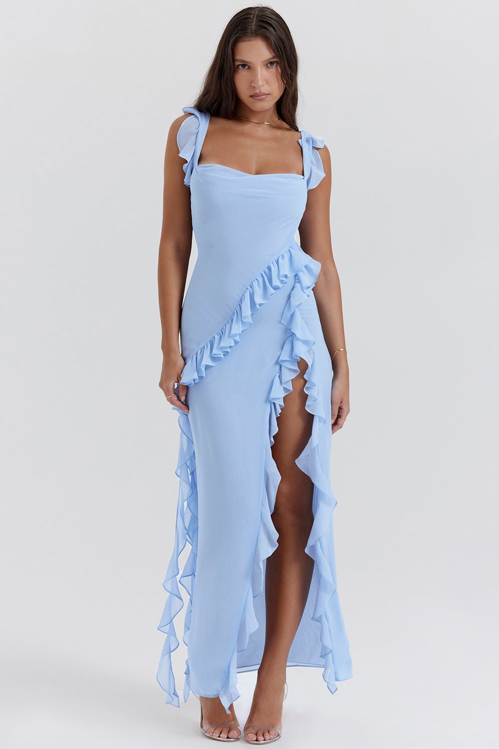 Andrea™ - Robe Longue à Volants