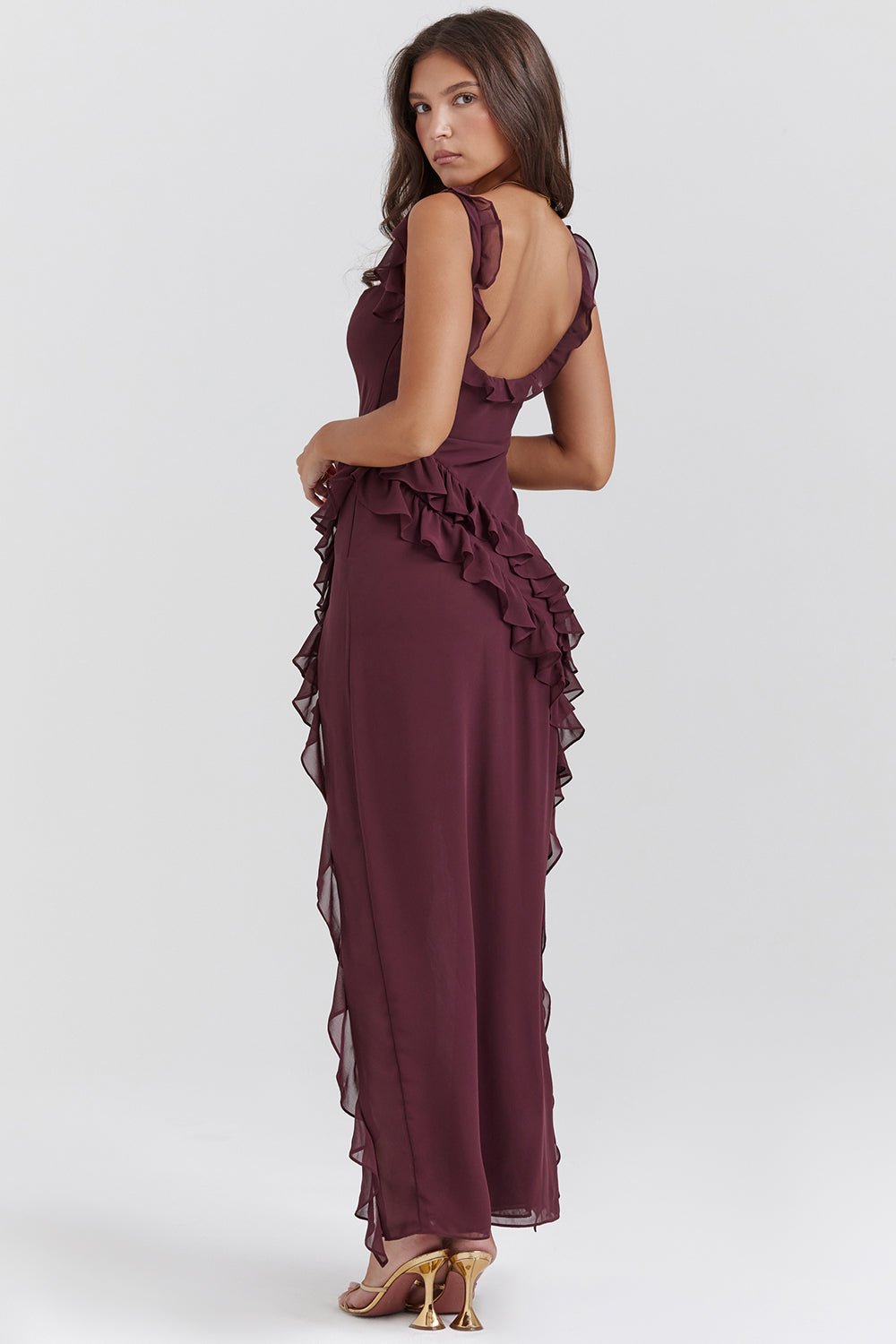 Andrea™ - Robe Longue à Volants