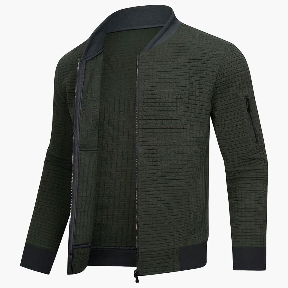 Veste bomber homme style urbain moderne – Idéale pour look décontracté ou professionnel