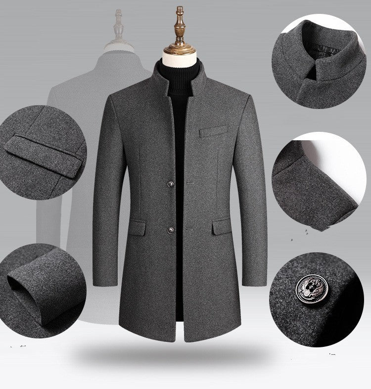 Frank – Manteau Épais en Coton pour Hommes