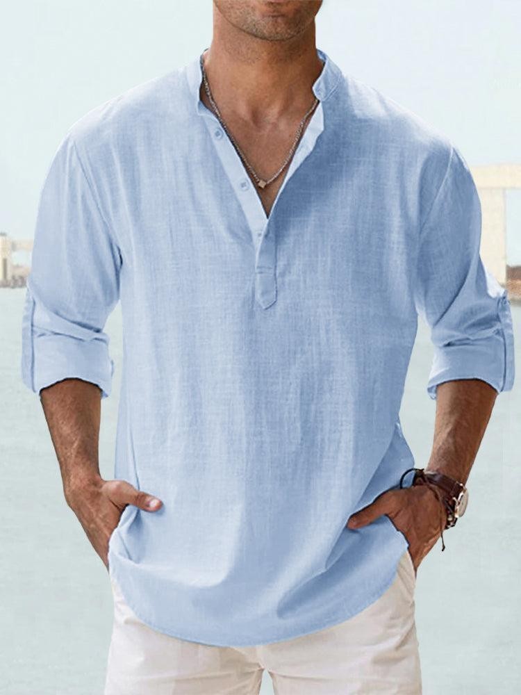 James – Chemise de Sport Décontractée Ample