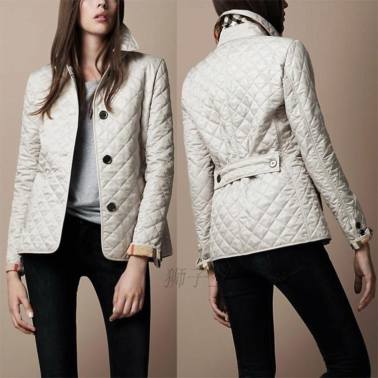 Veste matelassée élégante pour femme style urbain chic transition automne printemps