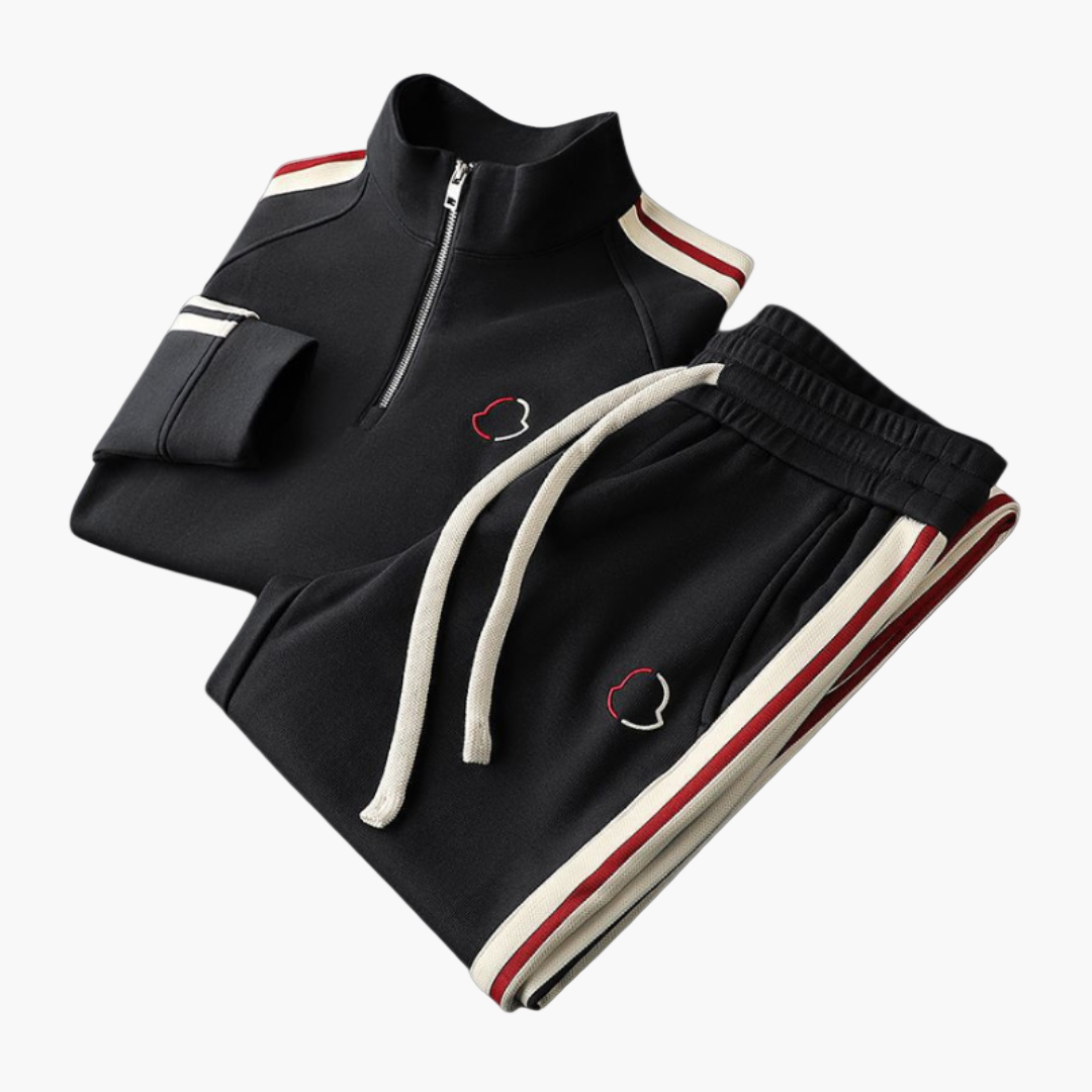 Jogging Zippé Moderne Style Sport Homme – Confort et Élégance Décontractée