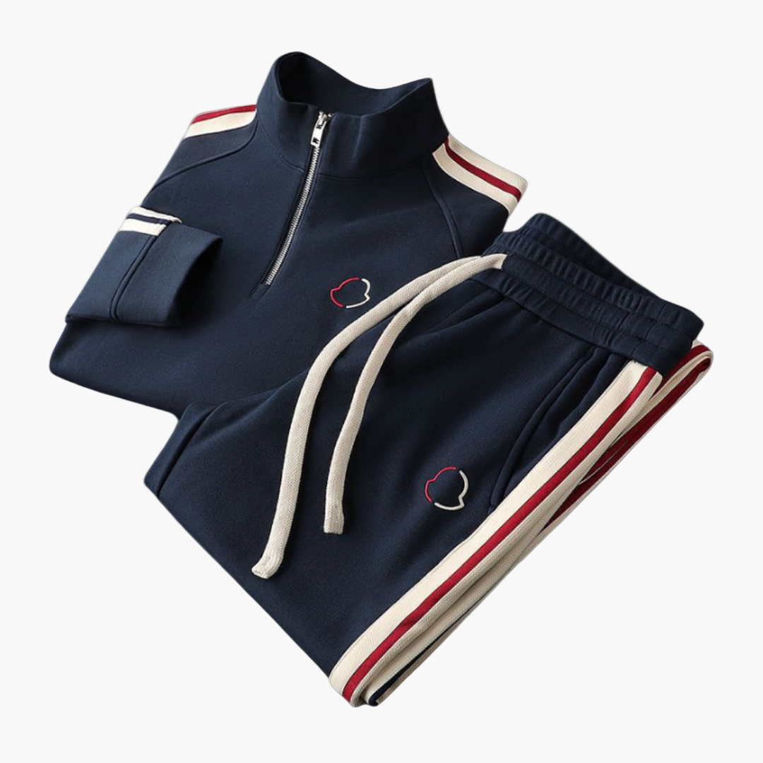 Jogging Zippé Moderne Style Sport Homme – Confort et Élégance Décontractée