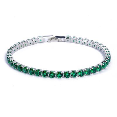 Tracy – Bracelet en Zircon avec Design Géométrique