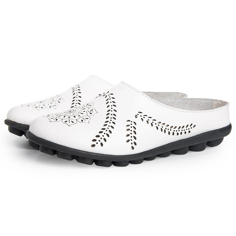 Sara – Chaussures Casual en Cuir Vegan Uni pour Femme