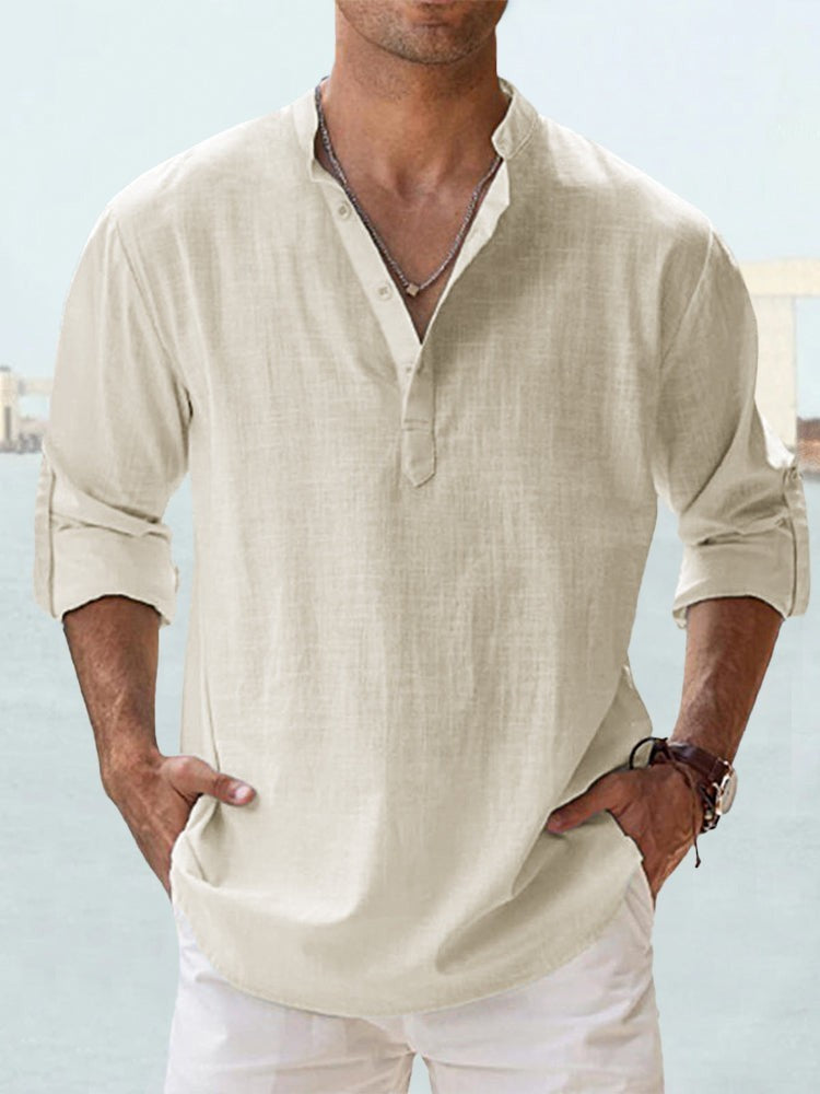 James – Chemise de Sport Décontractée Ample