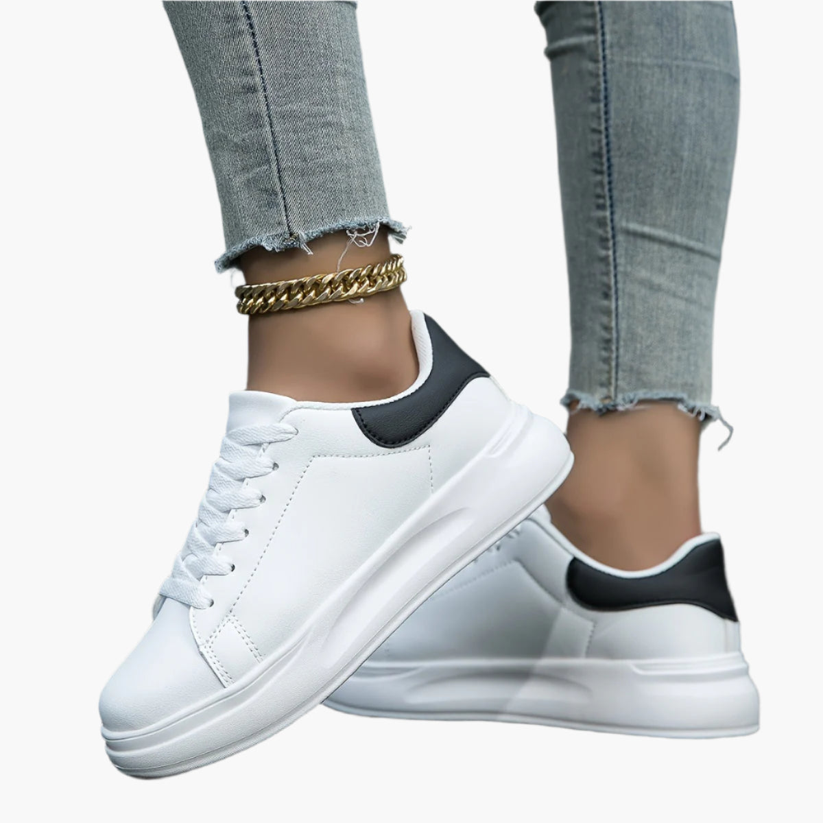 Baskets orthopédiques pour femme – Style urbain confortable et moderne
